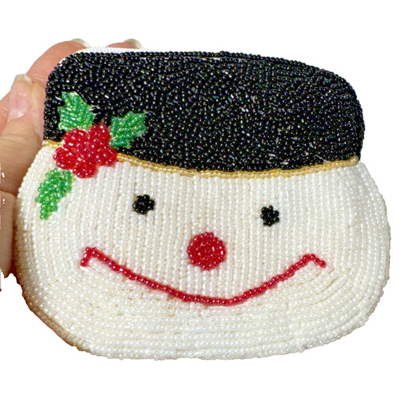 Snowman Coin Purse / Wallet - Picture 1 of 8